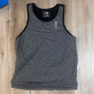 American Eagle Heather Gray and Black Tank Top Size Medium Men’s